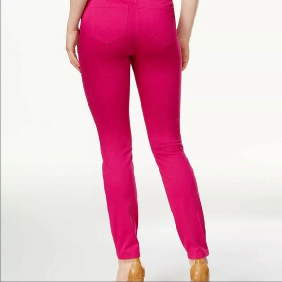 NWT Maison Jules Hot Pink Pull on Jeggings - Picture 2 of 3